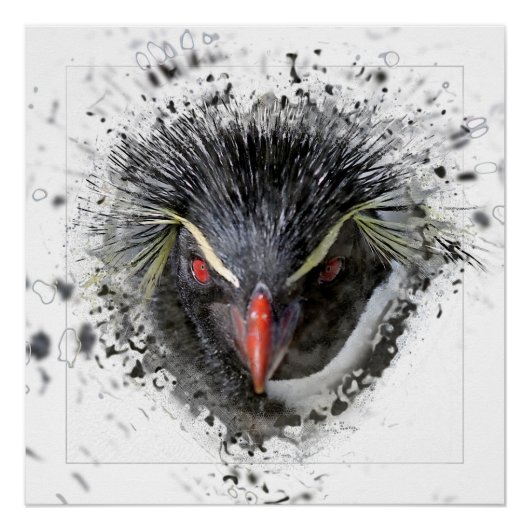 Pinguin Poster (Vorderseite)