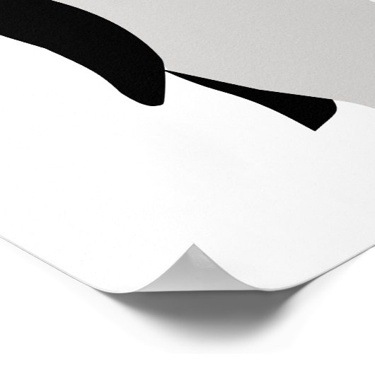 Pinguin Poster (Ecke)