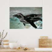 Pinguin Poster (Küche)