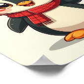 Pinguin Poster (Ecke)