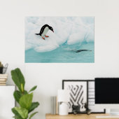 Pinguin Poster (Heimbüro)