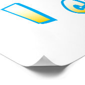 Pinguin Poster (Ecke)