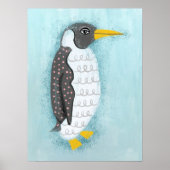 Pinguin Poster Wall Art (Vorne)