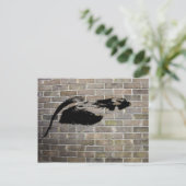 Pinguin Postkarte (Stehend Vorderseite)