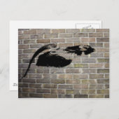 Pinguin Postkarte (Vorne/Hinten)