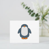 Pinguin Postkarte (Stehend Vorderseite)