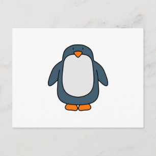 Pinguin Postkarte