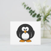 Pinguin Postkarte (Stehend Vorderseite)