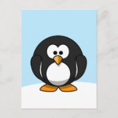 Pinguin Postkarte (Vorderseite)