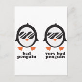 Pinguin Postkarte (Vorderseite)