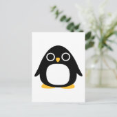 Pinguin Postkarte (Stehend Vorderseite)
