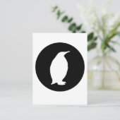 Pinguin Postkarte (Stehend Vorderseite)