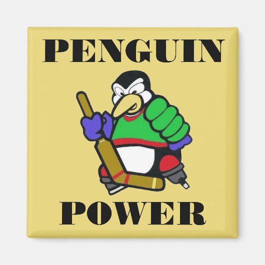 Pinguin-Power Magnet (Vorne)