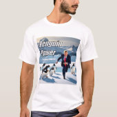 Pinguin-Power T-Shirt (Vorderseite)