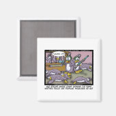 Pinguin Profiling Funny Gifts T-Shirts & Sammlerst Magnet (Vorderseite/Rückseite)