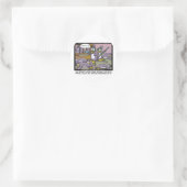 Pinguin Profiling Funny Gifts T-Shirts & Sammlerst Runder Aufkleber (Tasche)