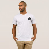 Pinguin-Programmierer T-Shirt (Vorne ganz)