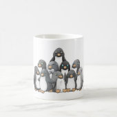 Pinguin-Pyramide Kaffeetasse (Mittel)