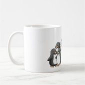 Pinguin-Pyramide Kaffeetasse (Links)