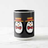 Pinguin-Quartett Tasse (Zentrum)