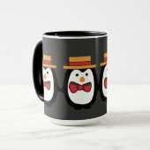 Pinguin-Quartett Tasse (Vorderseite Links)