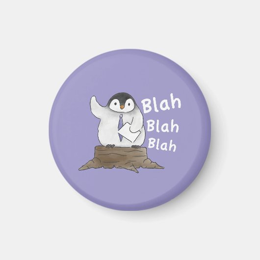 Pinguin-Rede Magnet (Vorne)