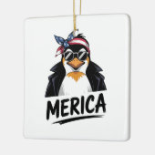 Pinguin Resist Pinguine Protest gegen Keramikornament (Links)