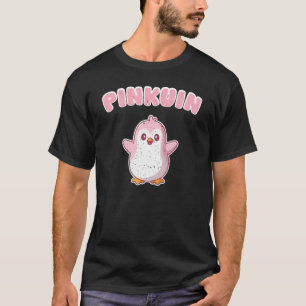 Pinguin Rosa Lustiger Pinguin Wortspiel für G T-Shirt