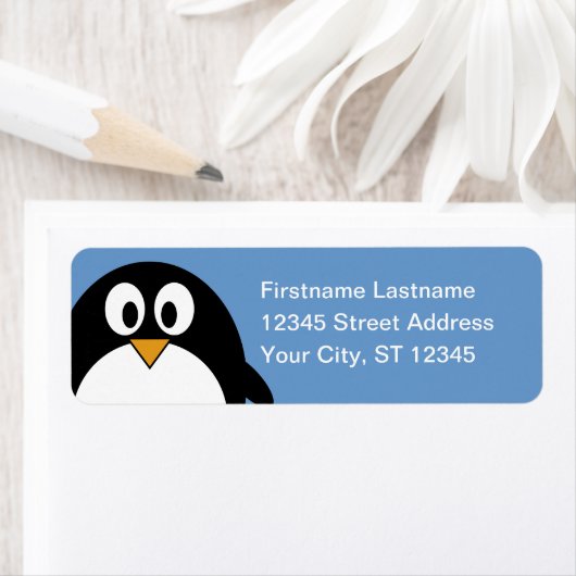 Pinguin-Rücksendeadresse (Insitu)