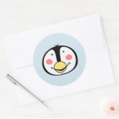 Pinguin Runder Aufkleber (Umschlag)