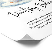 Pinguin - Sag nicht, Baby Poster (Ecke)