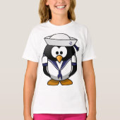 Pinguin Sailor Girls T - Shirt (Vorderseite)