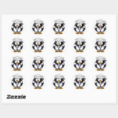 Pinguin Sailor Stickers (Blatt)