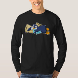 Pinguin-Schlaf-Kissen T-Shirt