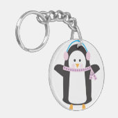 Pinguin Schlüsselanhänger (Vorderseite links)