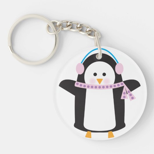 Pinguin Schlüsselanhänger (Vorderseite)