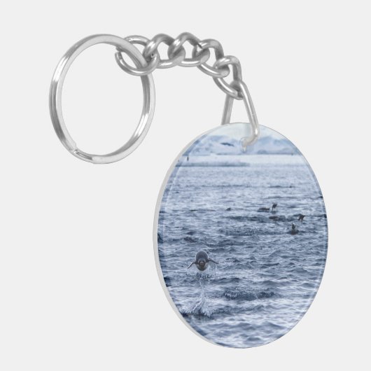 Pinguin Schlüsselanhänger (Vorderseite links)