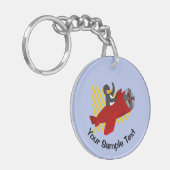 Pinguin-Schlüsselanhänger Schlüsselanhänger (Vorderseite links)