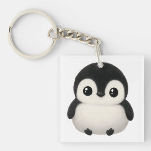 Pinguin-Schlüsselanhänger – Süßer Baby-Pinguin-Anh Schlüsselanhänger