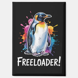 Pinguin Schmarotzer Widerstehe Politik Magnet