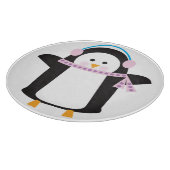 Pinguin Schneidebrett (Ecke)
