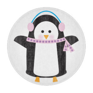 Pinguin Schneidebrett