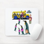 Pinguin Schule Driver Maus Pad! Mousepad (Mit Mouse)