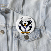 Pinguin-Seemann-Knopf Button (Beispiel)