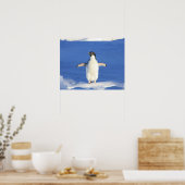 Pinguin-Show Poster (Küche)