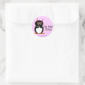 Pinguin Sie riechen lustige Stickers (Tasche)