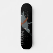 Pinguin Skateboard (Vorne)