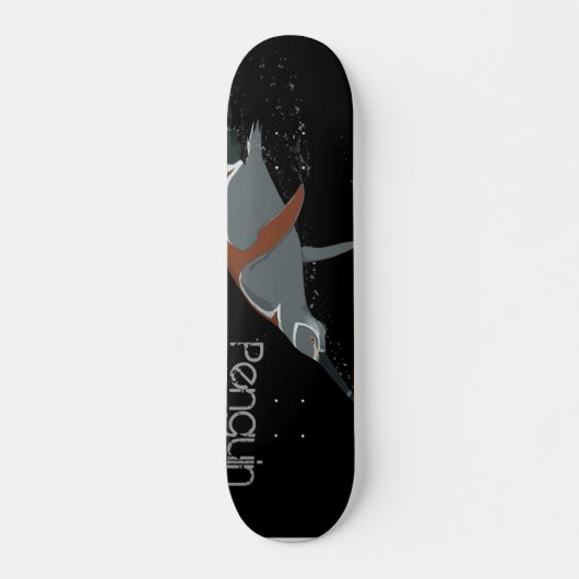 Pinguin Skateboard (Vorne)