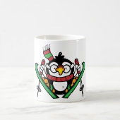Pinguin Ski Jumping Tasse (Mittel)