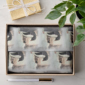 Pinguin Snowball Fight Tissue Seidenpapier (Geschenk)